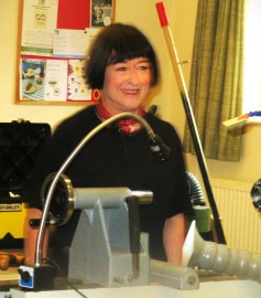 Carlyn Lindsay <br>our demonstrator for the day